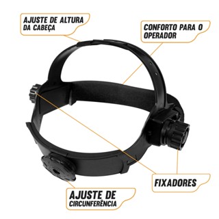 Carneira para Máscara de Solda mod. 2018 - V8 Brasil