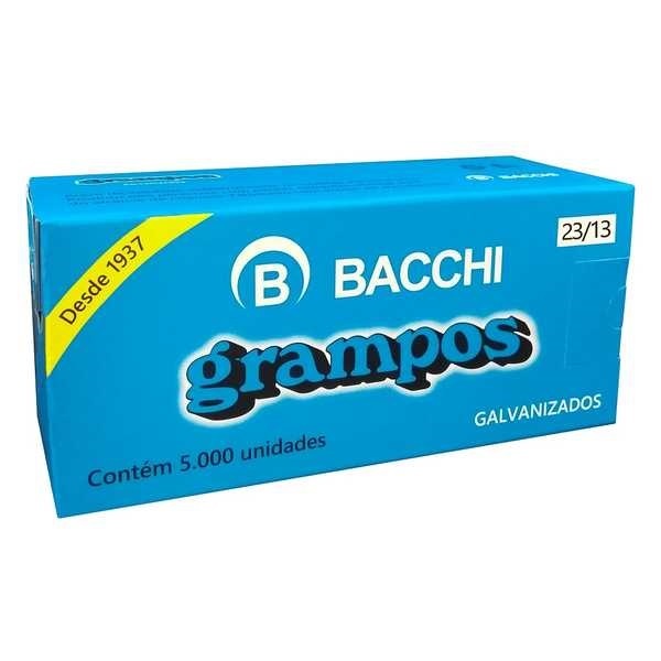 Grampo 23/13 Galvanizado caixa com 5000 - BACCHI