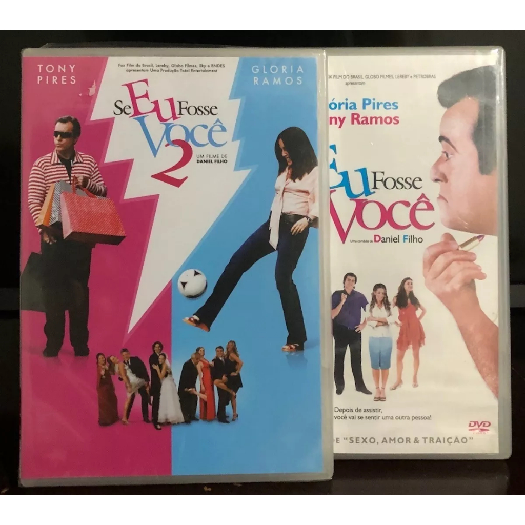 Dvd Se Eu Fosse Você 1 E 2