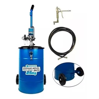 Engraxadeira Pneumática Completa 25kg 50:1 9673 Bremen em Oferta na Shopee