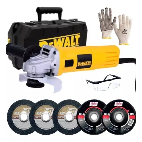 Lixadeira Dewalt Angular Dwe4010 220v 4.1/2 Com Acessorios em Oferta na Shopee