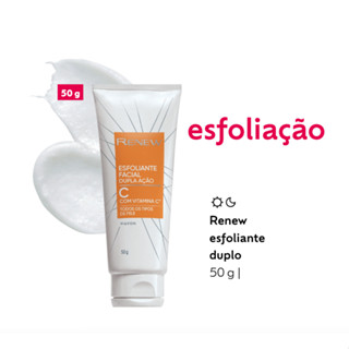 Renew Esfoliante Dupla Ação Com vitamina C 50g Avon - Peeling Facial