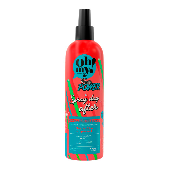 Spray Day After Oh My! Hair Power 300ml em Oferta na Shopee