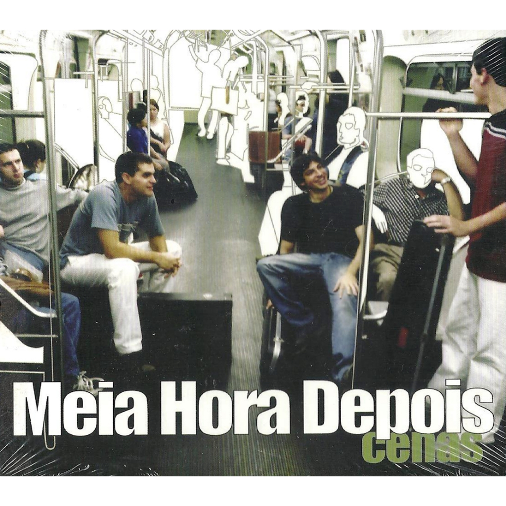 Cd Original: Meia Hora Depois - Cenas (Olivia Gênesi, Rock, Pop) - Com Luva (Novo e lacrado)