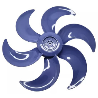 Hélice Para Ventiladores Mondial 40cm 6 Pás Original Cinza, Azul e Preto