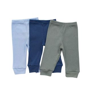 Kit Calça 3 Caneladas de Bebê 6612-C1