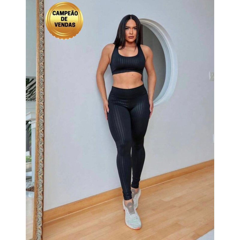 Calça Legging 3d  fitness levanta bumbum modeladora  poliamida ideal para Academia pilates e ginastica
