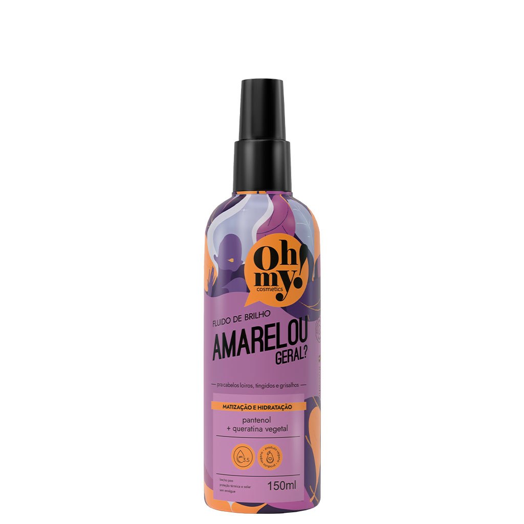 Fluido de brilho Amarelou geral? 150ml Oh My