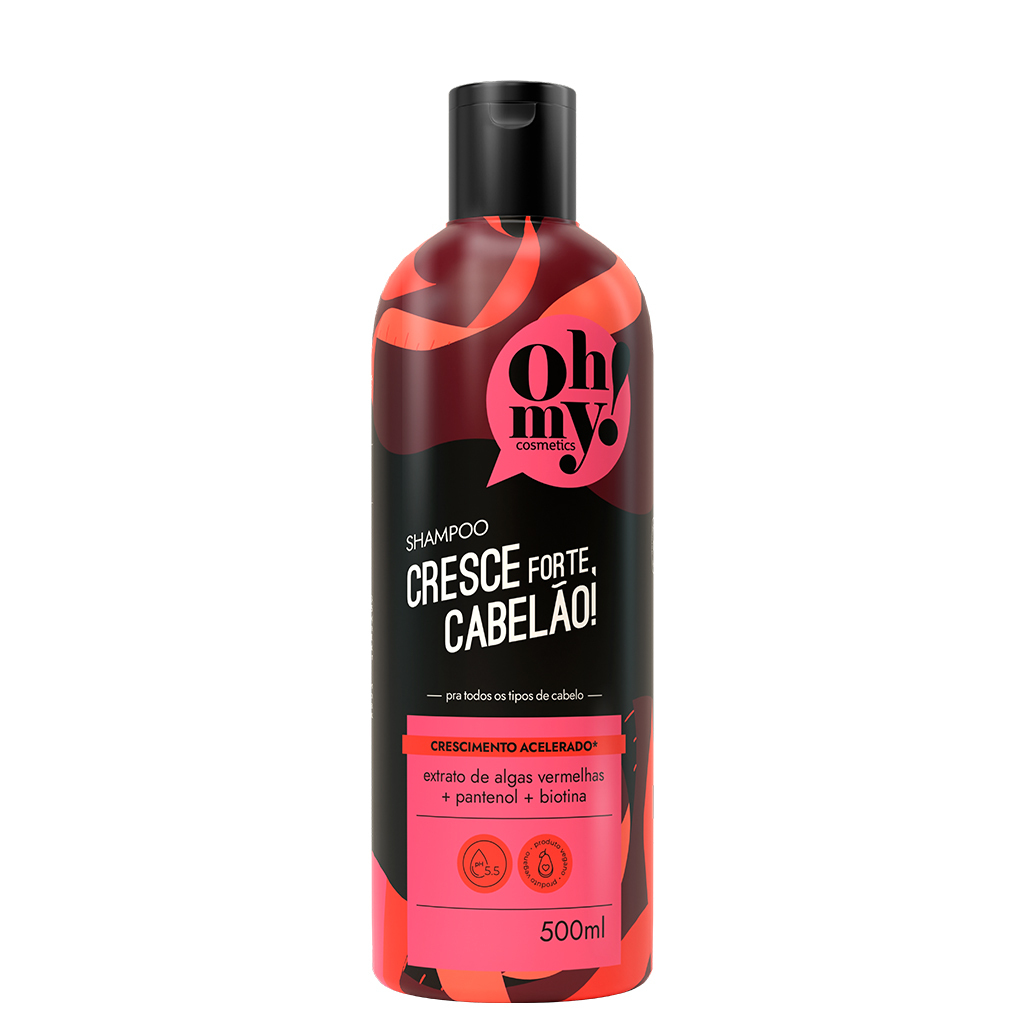 Shampoo Cresce forte, cabelão! 500ml Oh My
