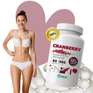 Cranberry 500mg - 60 Cápsulas 100% Original