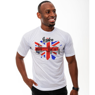 Camiseta London Várias Cores T-Shirt Camisa Basica Casual Envio em 24h