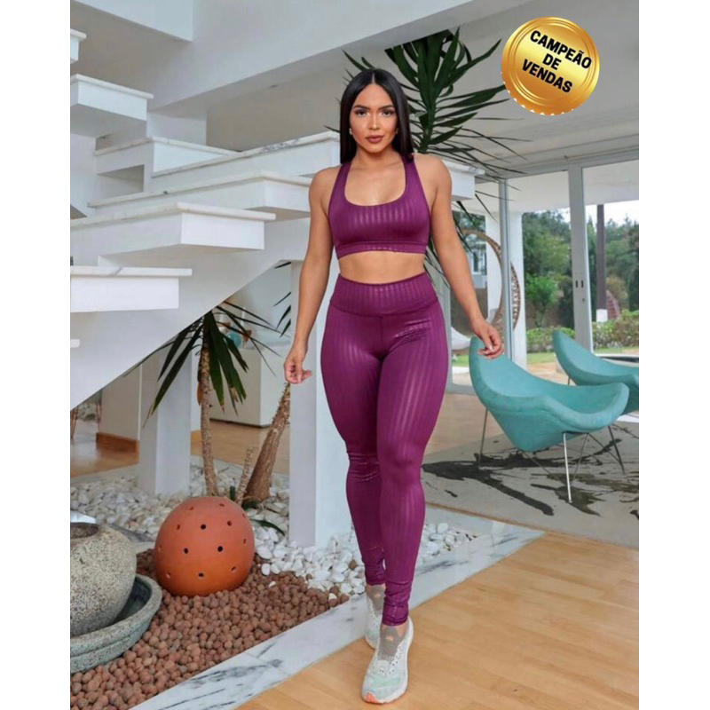 Calça Legging 3d  fitness levanta bumbum modeladora  poliamida ideal para Academia pilates e ginastica