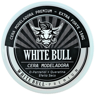 Cera Modeladora Premium 150g White Bull 150g em Oferta na Shopee