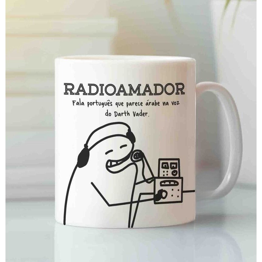 Caneca Flork Profissão Radioamador