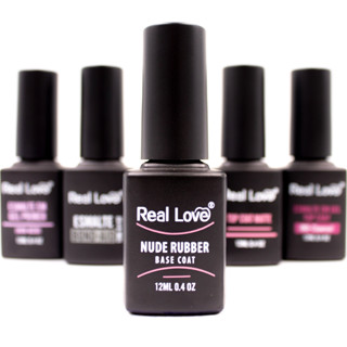 Base em Gel Nude Para Unhas Em Gel Uv/Led 12ml - Real Love