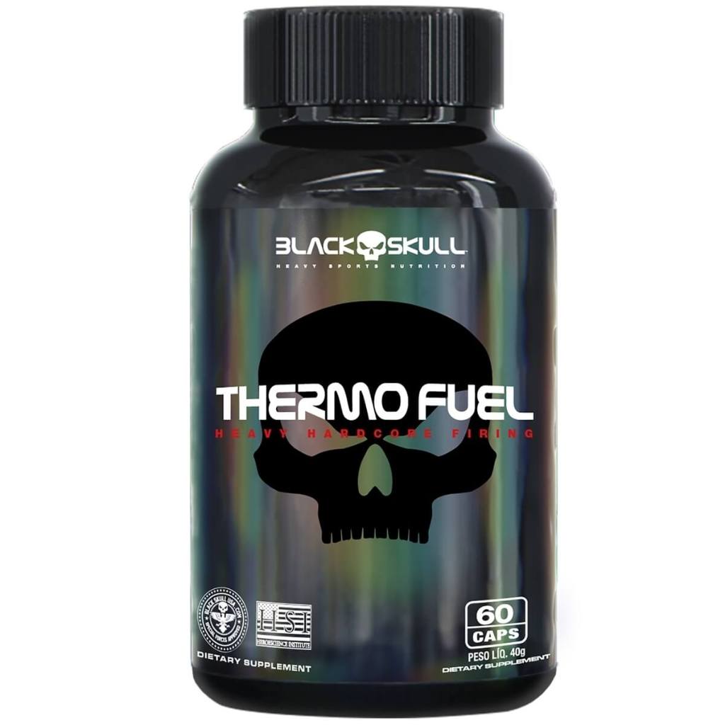 Thermo Fuel Termogênico - 60 Cápsulas - Black Skull