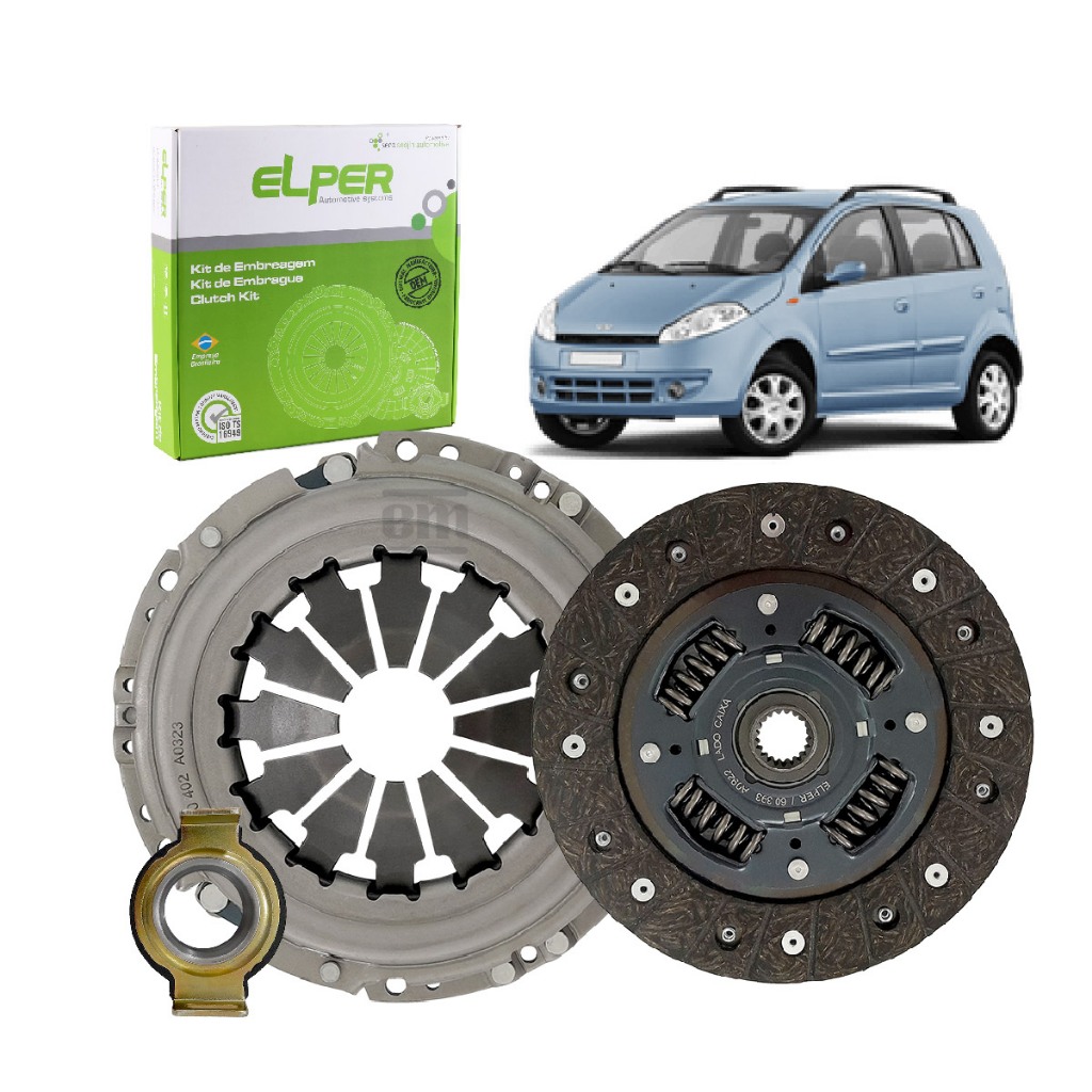 Kit Embreagem para Chery Face S18 Rely Link 1.3 16V
