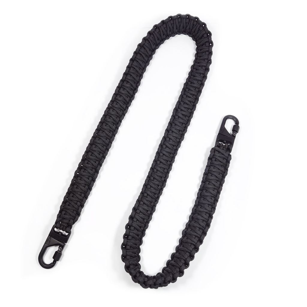 Bandoleira Tática 2 Pontas Vector Paracord Engate Metal Dupla Trava Giratória Pegasus