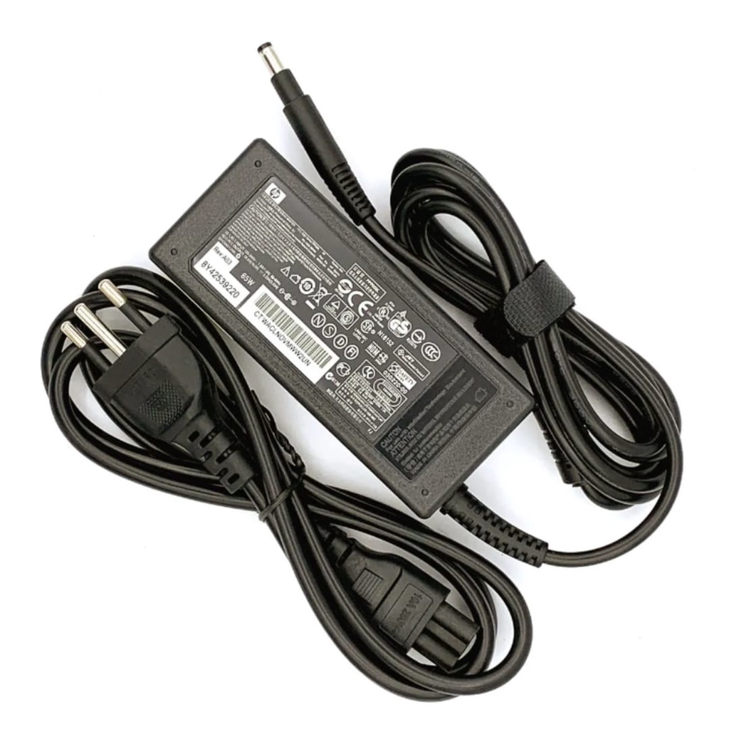 Fonte para Notebook HP, 19.5v, 3.33a, Plug Preto 4.8mm X 1.7mm - ADP-65SB-BB