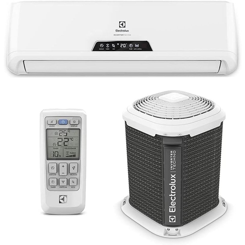 Ar Condicionado Split Inverter 12.000 Btus Quente/Frio - Electrolux (QI12R/QE12R) 220V