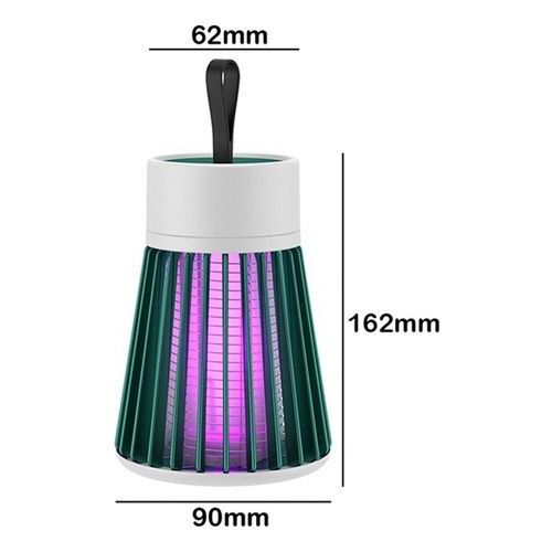 kit 2 pç Mata Mosquito Inseto Mosca Repelente Eletrônico Lâmpada Uv
