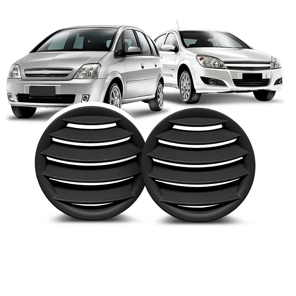 Par Difusor de Ar Superior Meriva 2002 2003 2004 2005 2006 2007 2008 2009 2010 2011 2012 Vectra 2006 2007 2008 2009 2010 2011 2012 Grafite