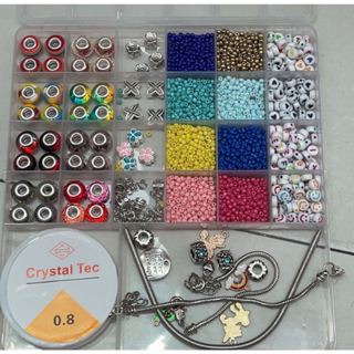 Kit Caixa de pandora Pulseira estilo Pandora Presente de casal
