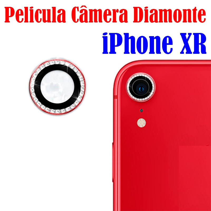 Peliculas Câmera Traseira Strass PARA iPhone XR Protetor da Lente