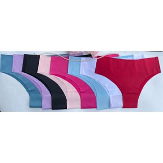 Kit 5 Calcinhas Tanga Sem Costura Não Marca Forro Algodão