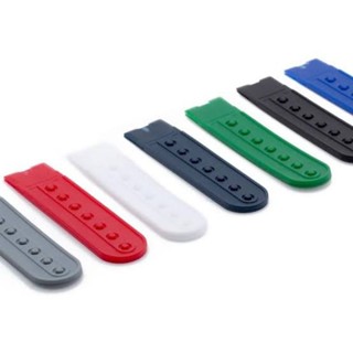2 pares de regulador de plástico ajustável para boné