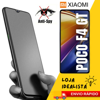 Película Cerâmica Fosca Privacidade P/ POCO F4 GT Matte Privacy AntiSpy 9D 3D Xiaomi - Envio Imediato