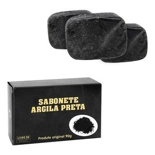 Sabonete Argila Preta Tropical 90g de 1 a 5 unidades em Oferta na Shopee