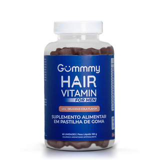 Gummy Men Vitamina para Cabelo e Barba em goma - Cola