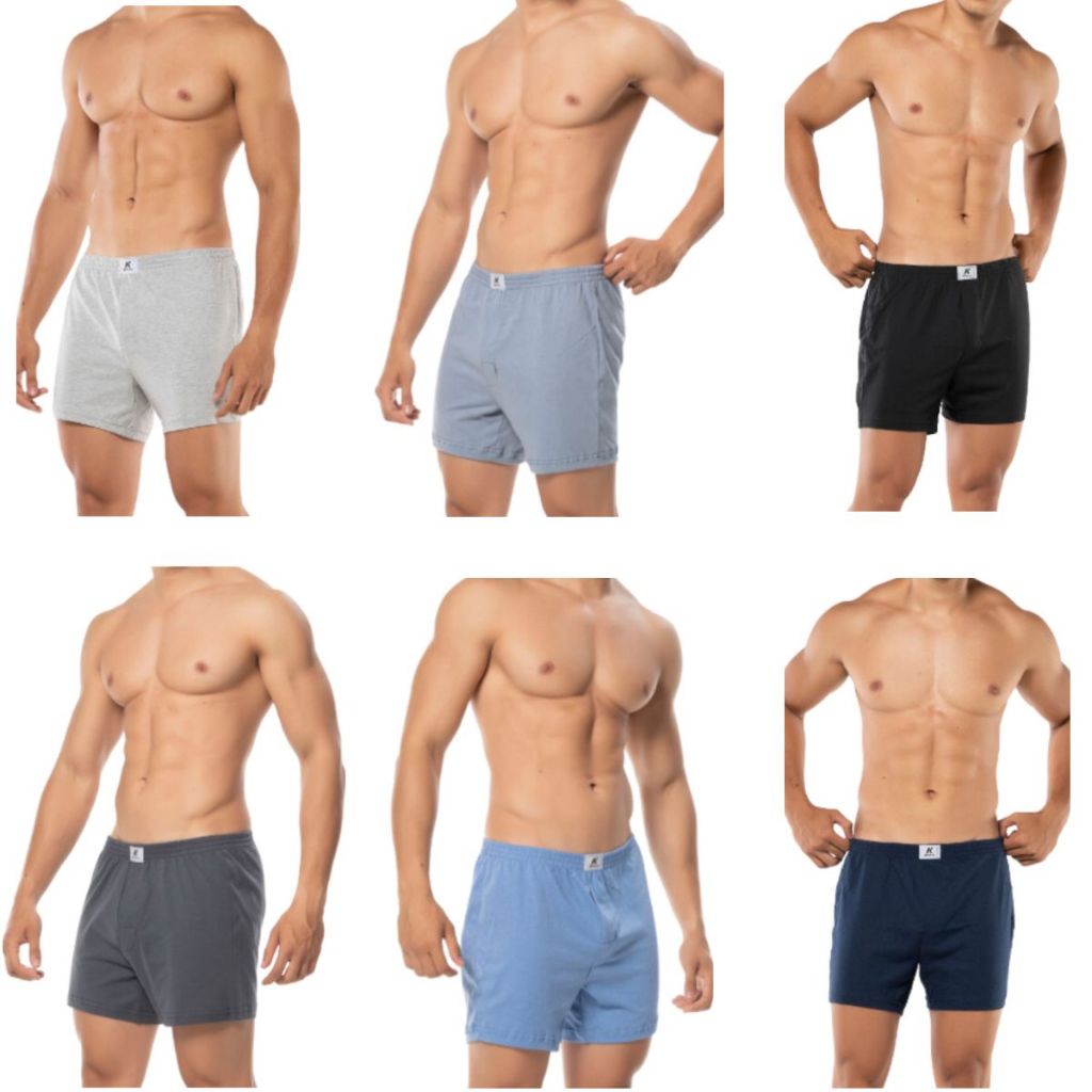 Cueca Samba Canção Keeper 140 100% Algodao Abertura Frontal samba canção cueca 100% algodão