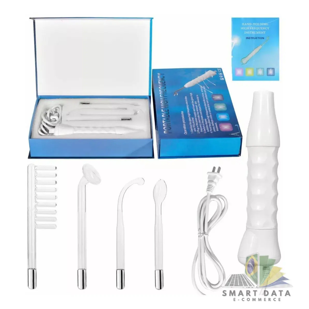 Aparelho Alta Frequência Portátil Bivolt Limpeza Tratamento De Pele - Darsoval