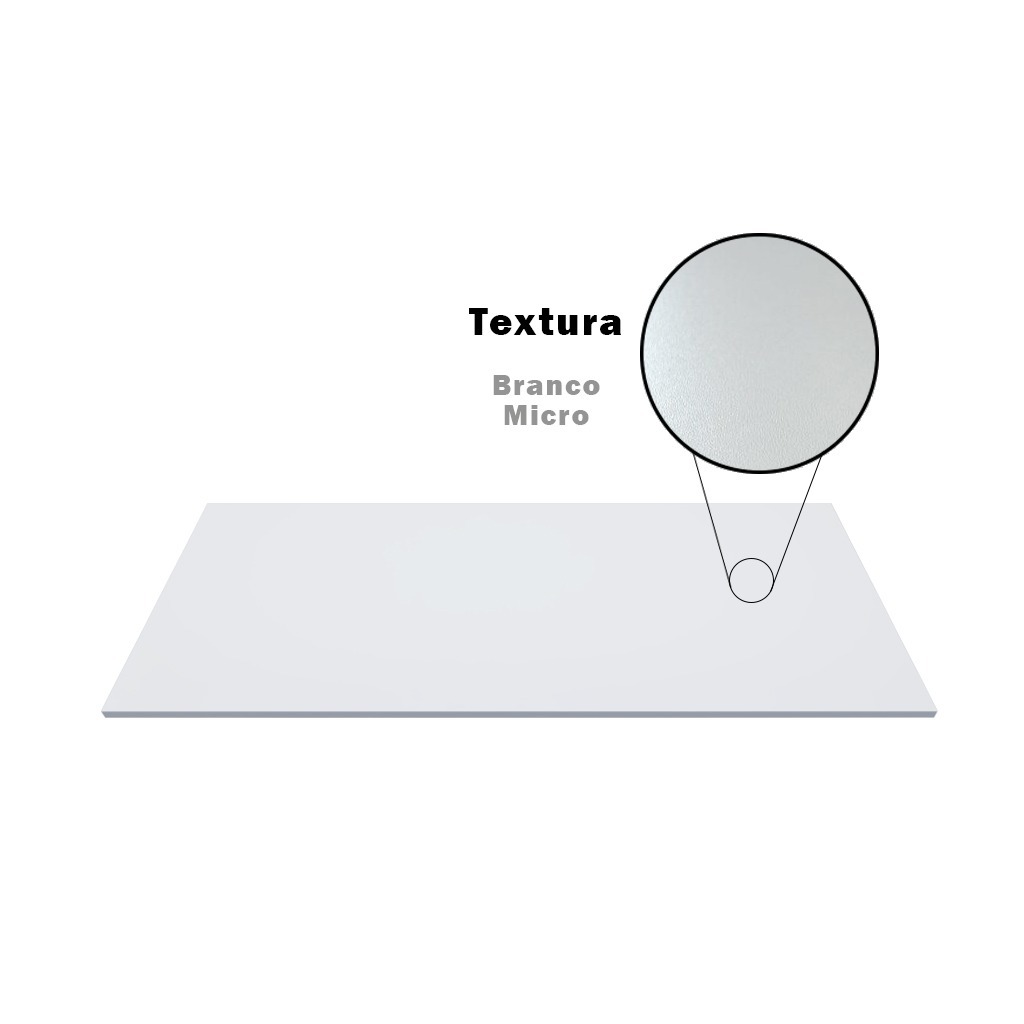 Prateleira Tampo 100x50 15mm Branco em MDF PREMIUM em Oferta na Shopee