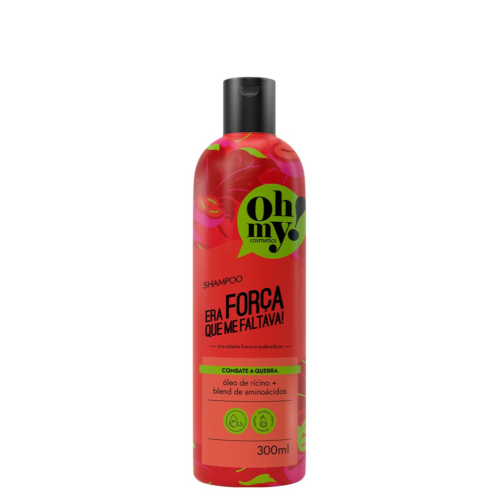 Shampoo Era força que me faltava! 300ml Oh My!