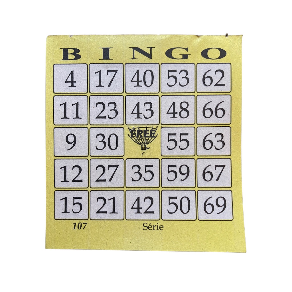 Kit 5 Blocos de Bingo Cartela Coloridas - total 500 folhas 10x11cm — imagem 2 de 2