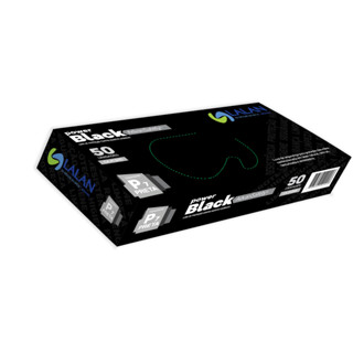 Luva Nitrilica Power Black – Advansafety Impermeável Extra Resistente caixa com 50 unidades