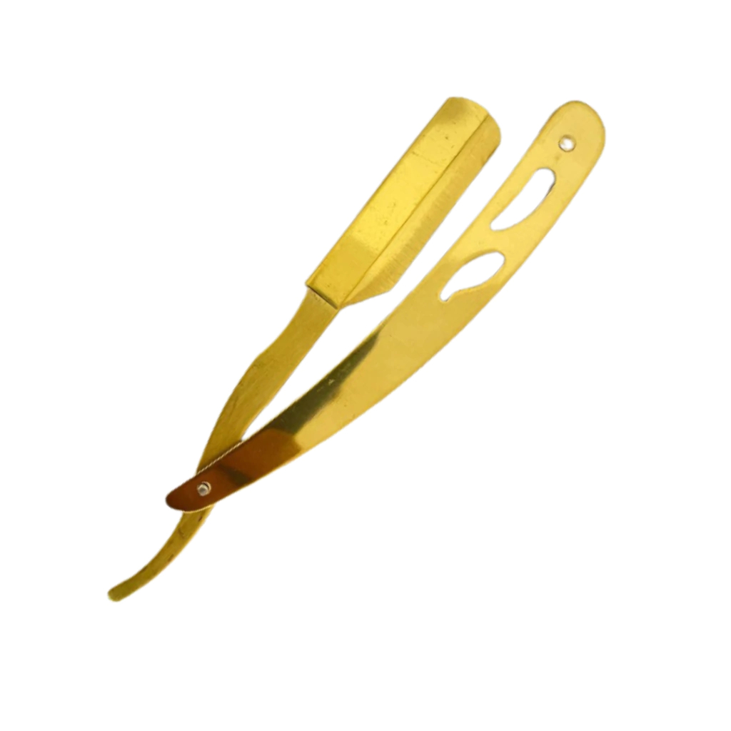 Navalha Navalhete para Barbeiro e cabeleireiro profissional Trava de Pino - 04 Cores