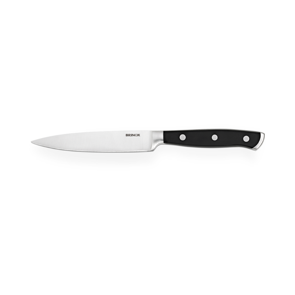 Detalhes do Faca Para Cozinha - Brinox Infinity 5'' 24 cm Aço Inox