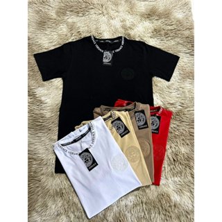 Camisa Peruana VERSA Com escrita na Gola - 40.1 com elastano -Malha premium