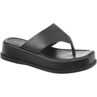 Chinelo De Dedo Plataforma Papete Flatform Puffer Moda