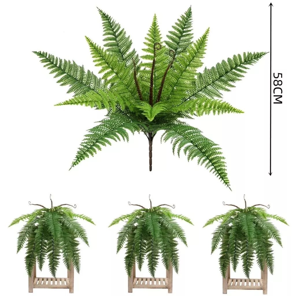 Samambaia Artificial Silicone 47 CM