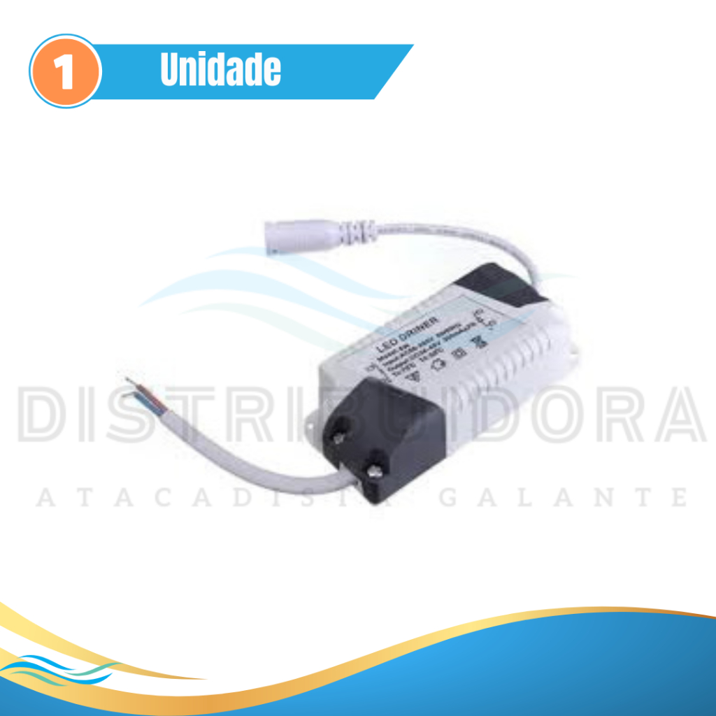 Drive Led Reator Fonte para painel 8w/25w Distribuidora Galante