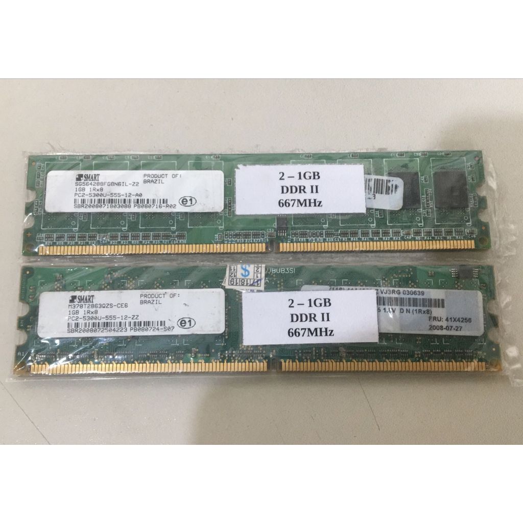 Memória Smart 1gb Ddr2 667mhz