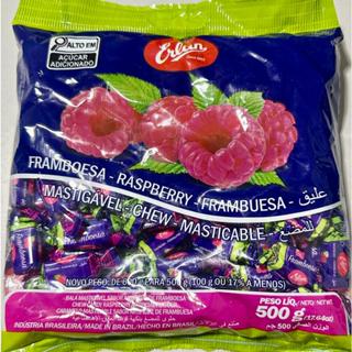 BALA ERLAN MASTIGAVEL FRAMBOESA PC 500G