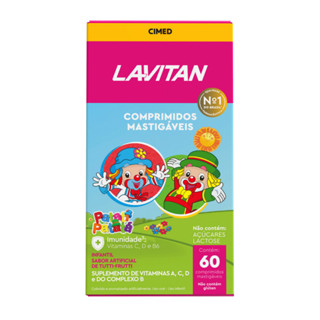 Lavitan Patati Patata Vitamina Infantil Sabor Tutti Frutti Cimed c/60 Comprimidos @ @
