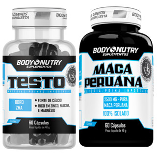 Maca Peruana 2500MG premiun + Testo GH Pre Hormonal - KIT ANABÓLICO
