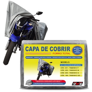 Capa Para Moto Impermeável HWS Forro Total Proteção Uv